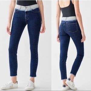 DL1961 Farrow Ankle High-Rise INSTASCULPT SKINNY Jeans VERBENA